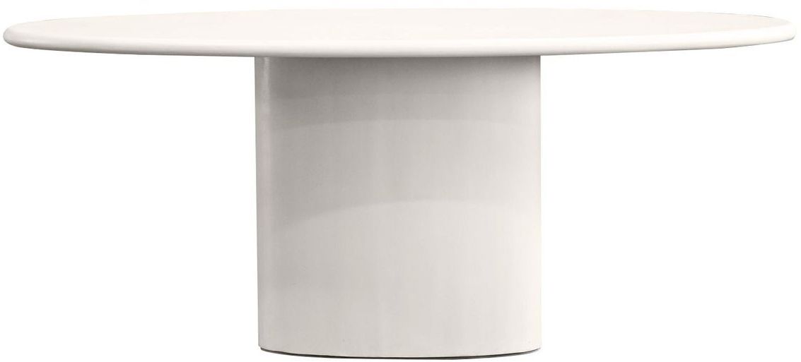 Mobital Tugg Oval 71" Dining Table - Ivory Tusk