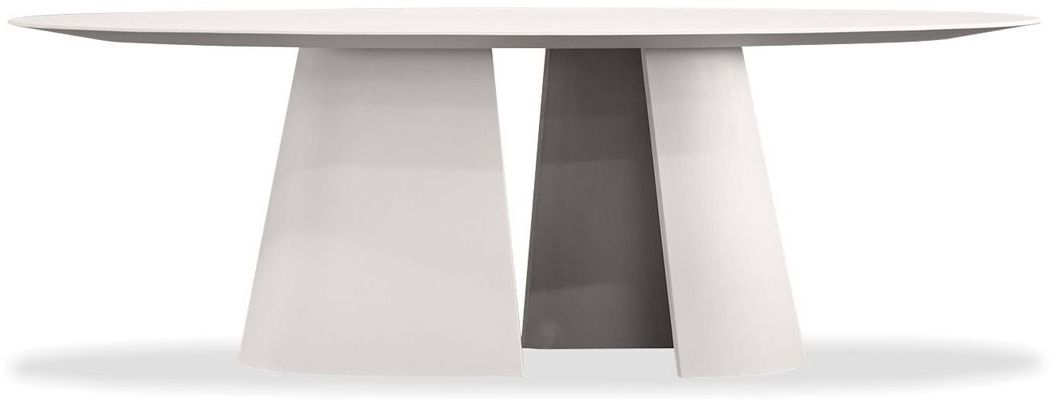 Mobital - Tumuli Oval Dining Table in Tapioca
