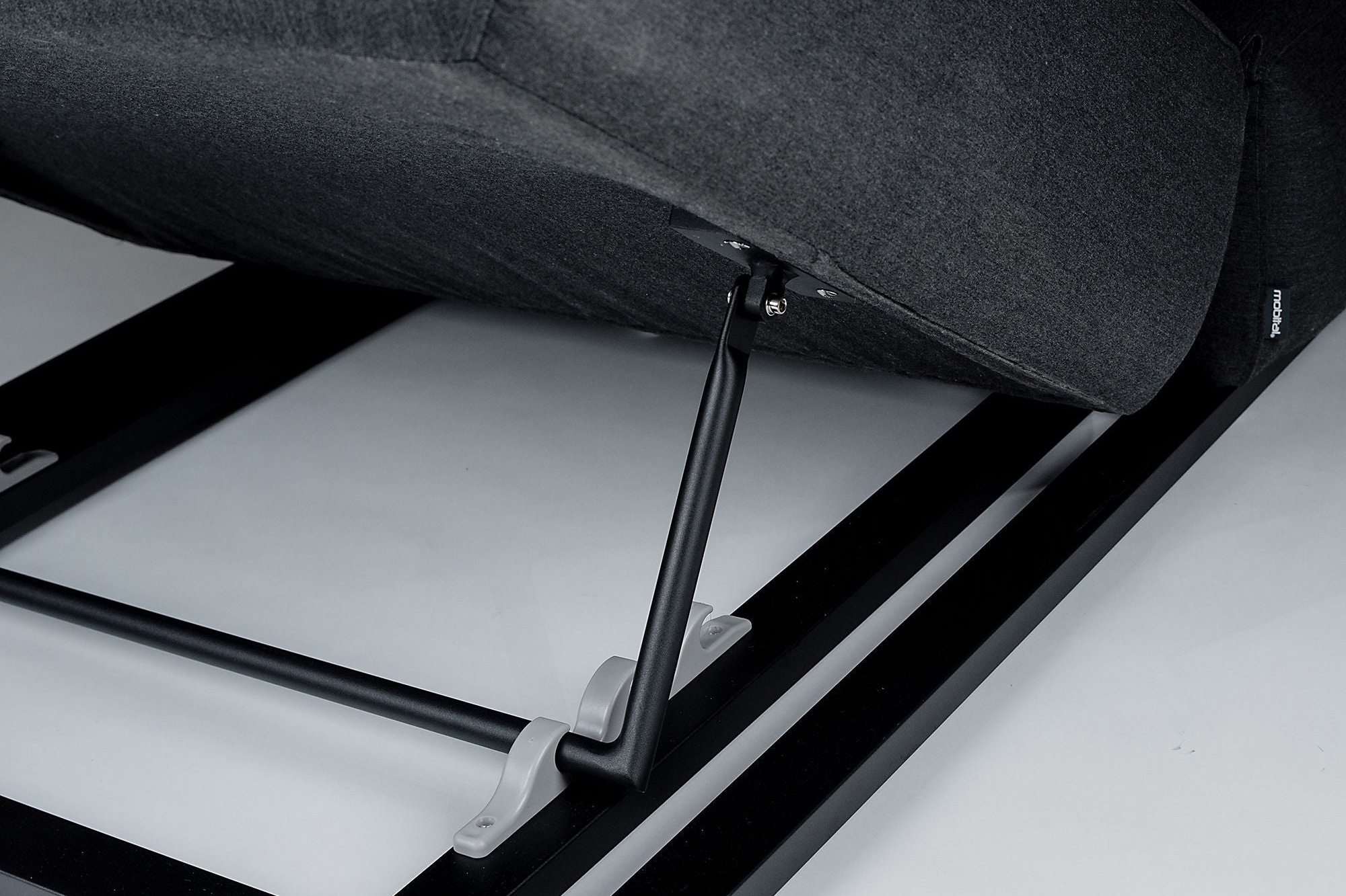 Mobital Bondi Lounger  - Charcoal Gray, Fabric