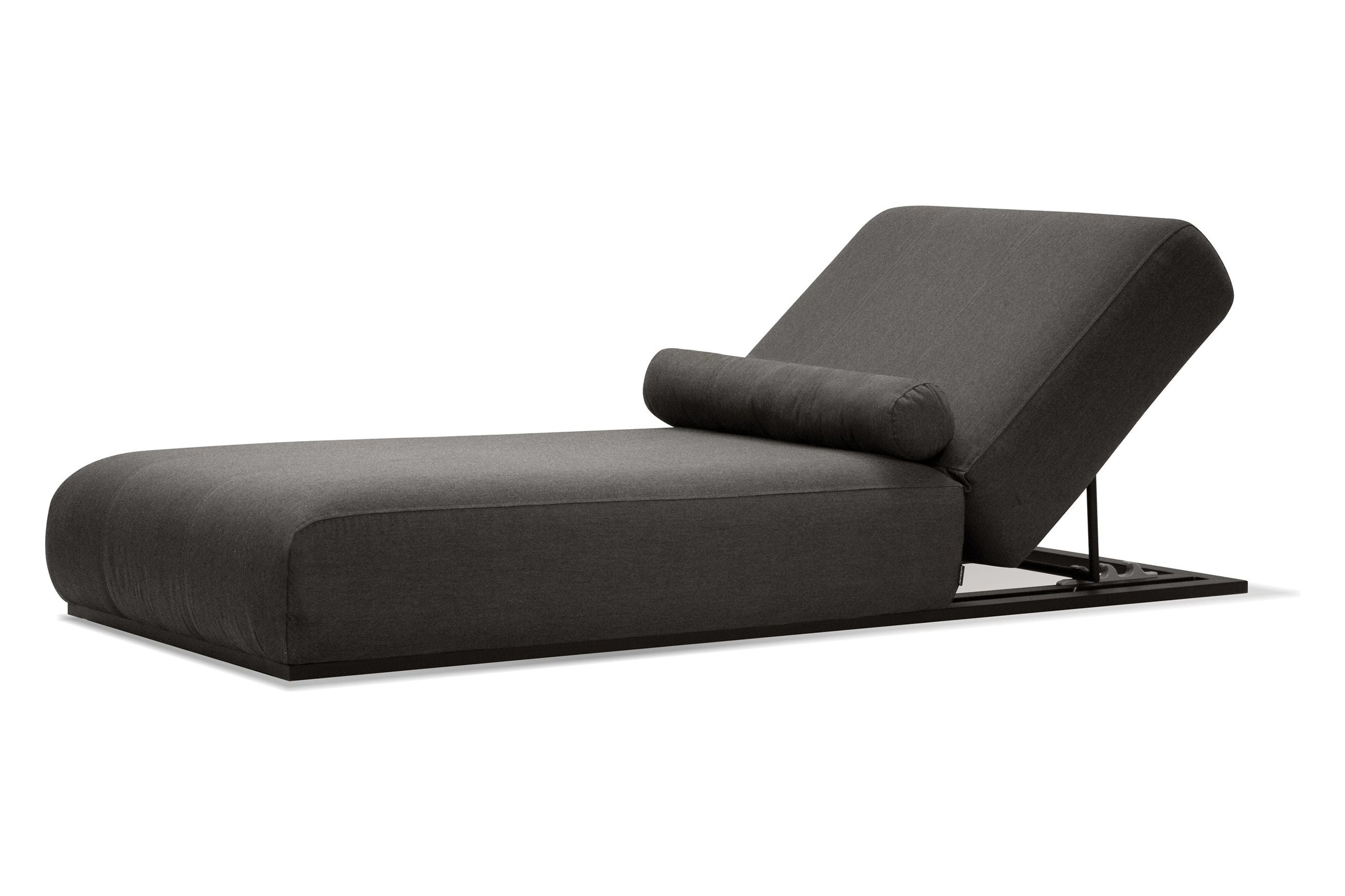 Mobital Bondi Lounger  - Charcoal Gray, Fabric