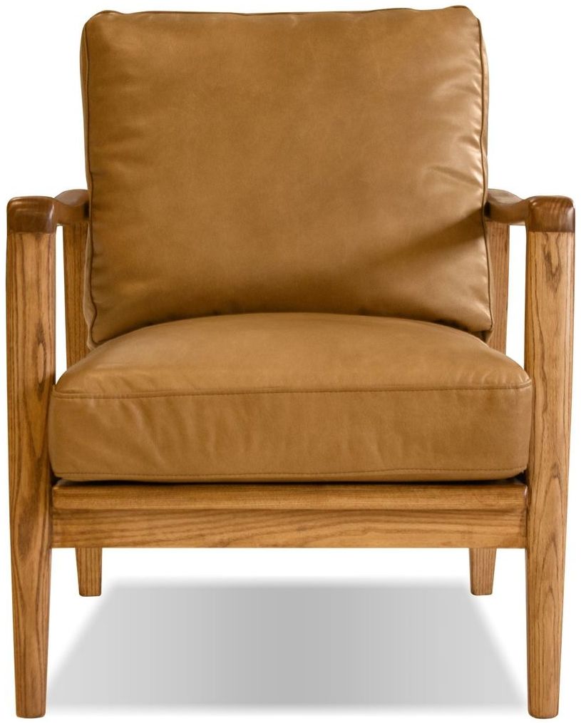 Mobital Craftsman Occasional Chair - Walnut/Tan, Leather