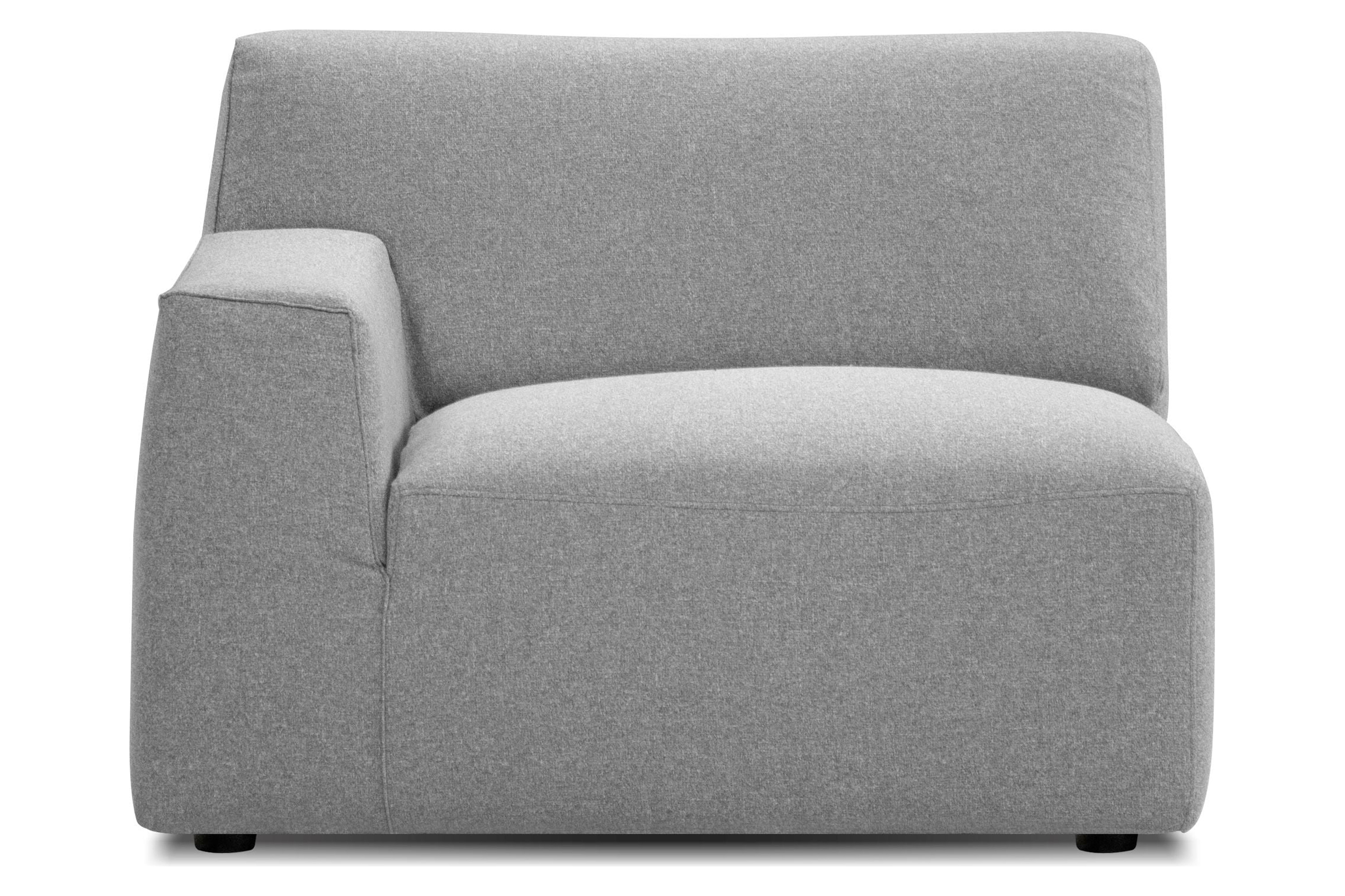 Mobital - Scoop Piece of Sectional in Fabric