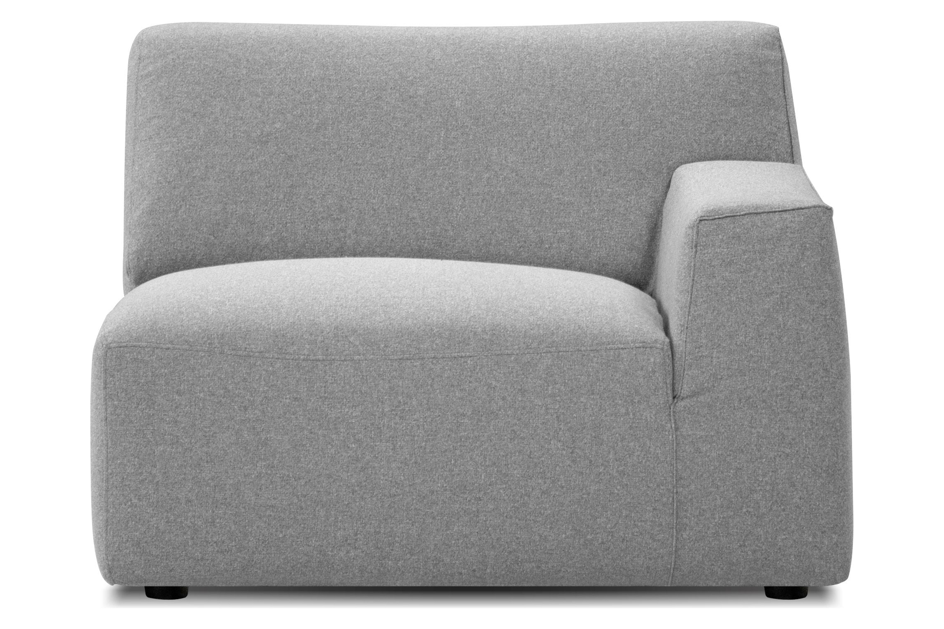 Mobital - Scoop Piece of Sectional in Fabric