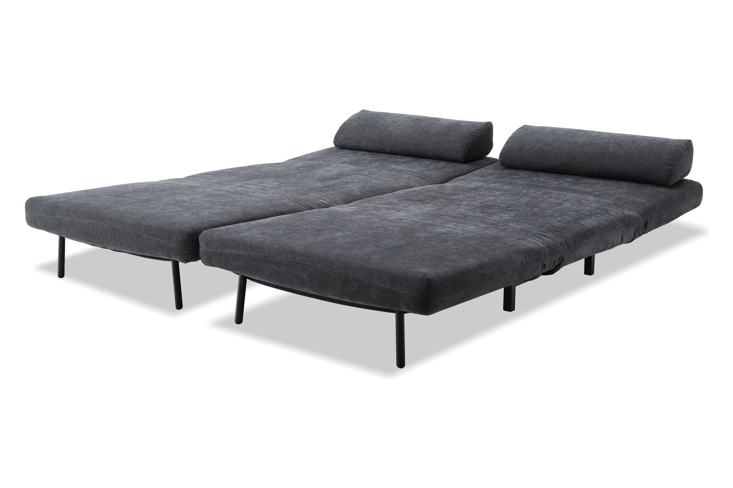 Mobital - Iso Double Chair-Bed in Dusk Chenille, Fabric