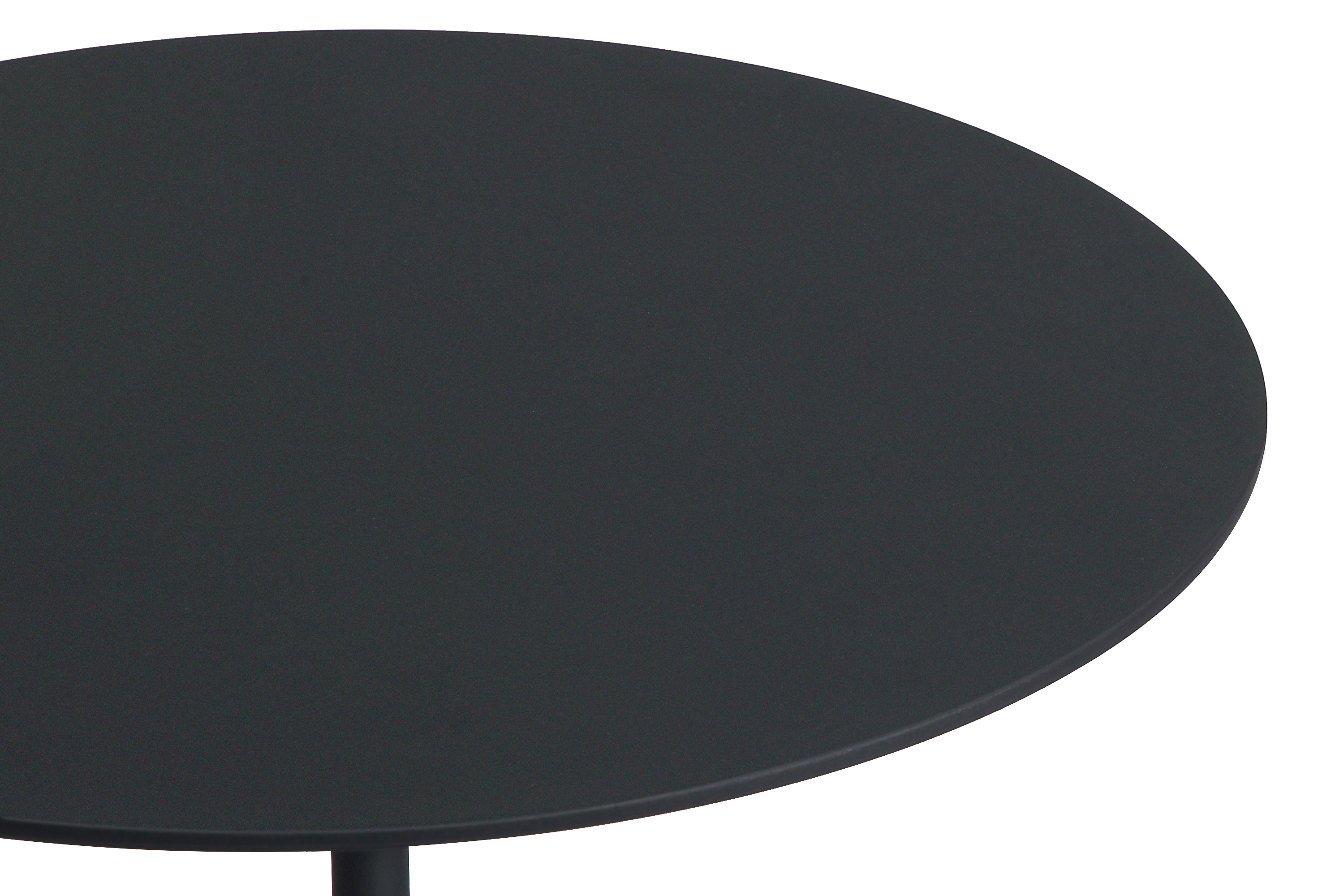 Mobital Circulo Low End Table - Black, Marble