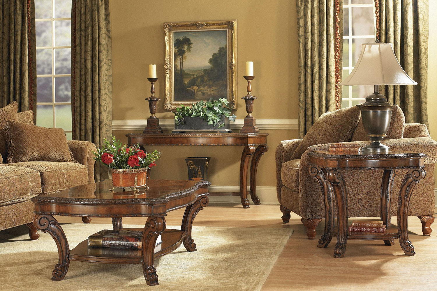 A.R.T. - Old World Sofa Table