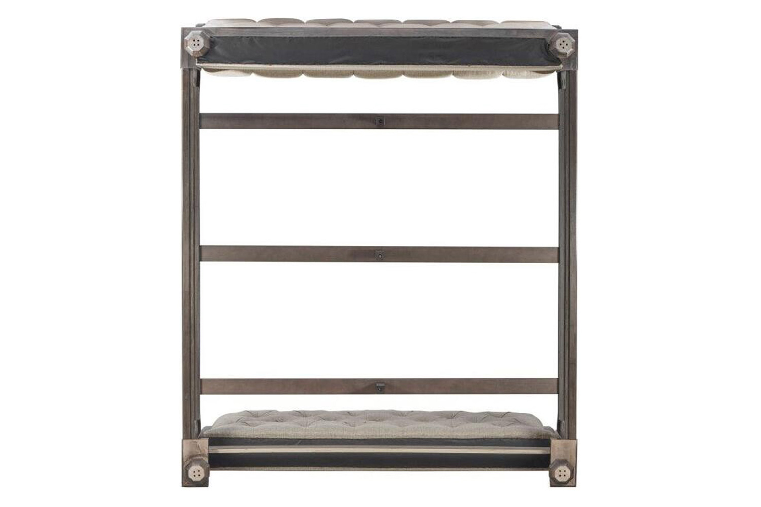 A.R.T. Furniture Vintage Salvage Lanza Upholstered Tufted Bed - Queen Size