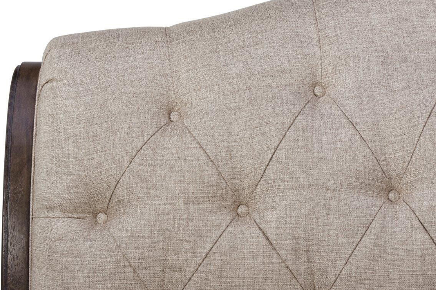 A.R.T. Furniture Vintage Salvage Lanza Upholstered Tufted Bed - Queen Size