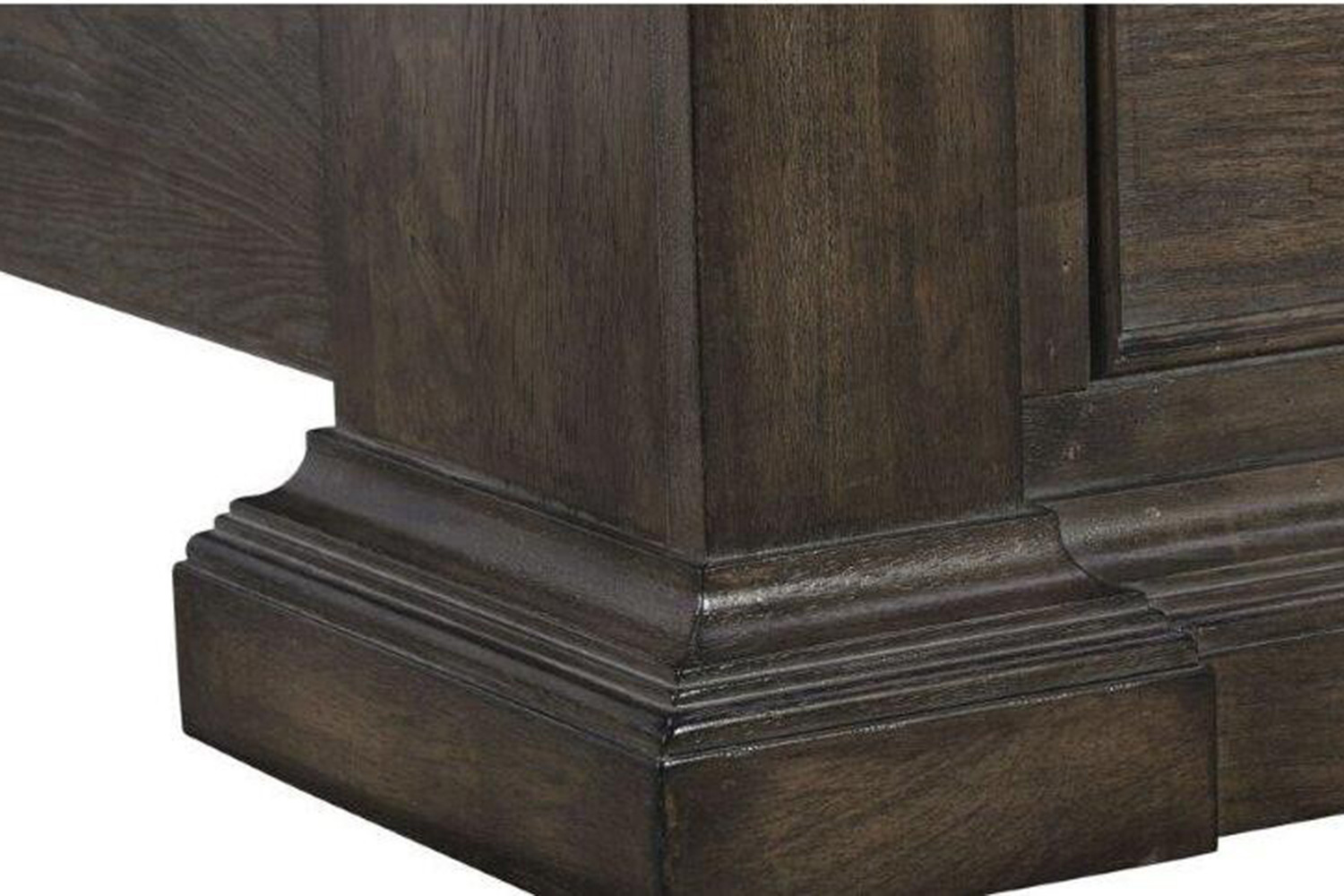 A.R.T. Vintage Salvage Walnut Chambers Panel Bed - Queen Size