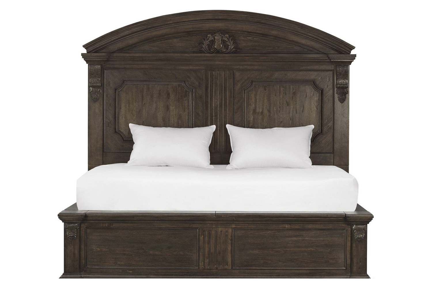A.R.T. Vintage Salvage Walnut Chambers Panel Bed - California King Size