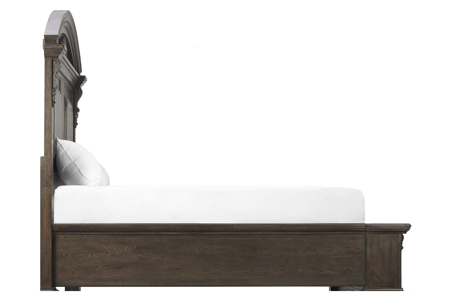 A.R.T. Vintage Salvage Walnut Chambers Panel Bed - California King Size