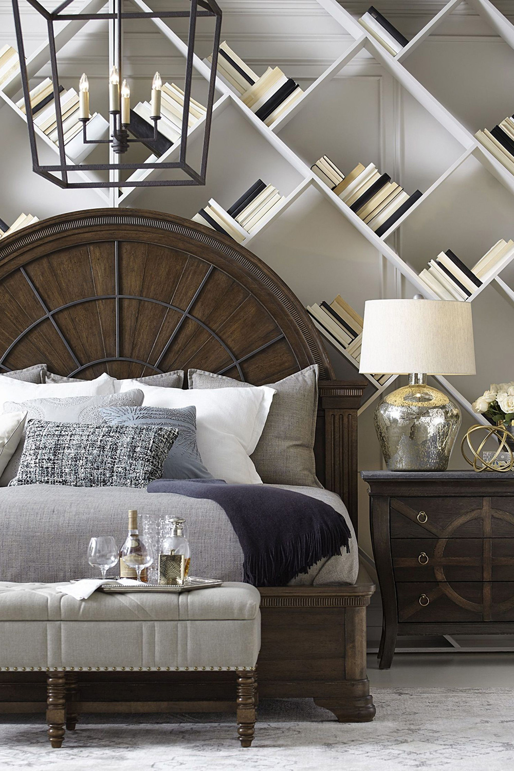 A.R.T. - American Chapter Conservatory Queen Platform Bed