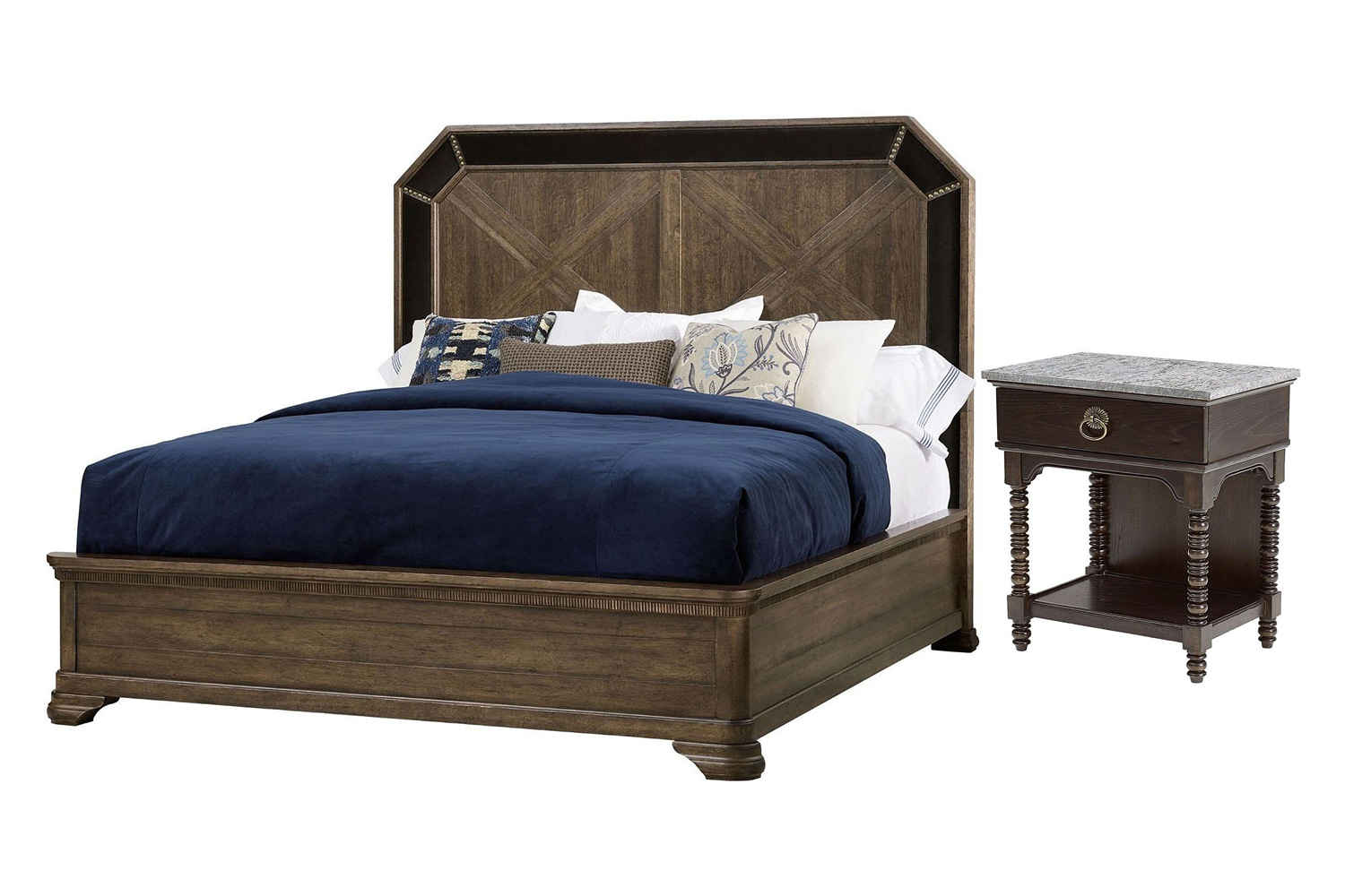 A.R.T. American Chapter Grand National Panel Bed - King Size