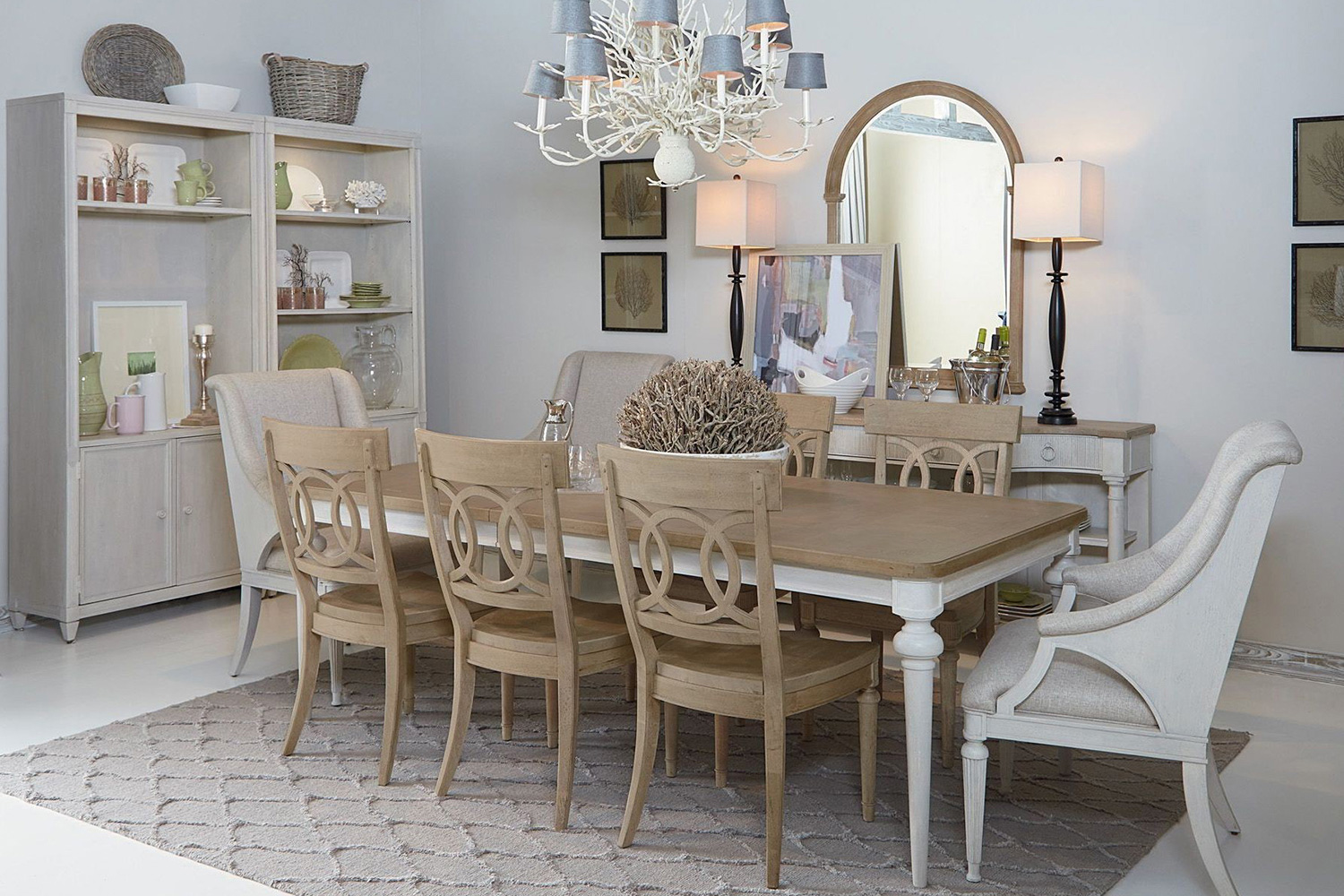 A.R.T. - Roseline Cream Sara Host Chair