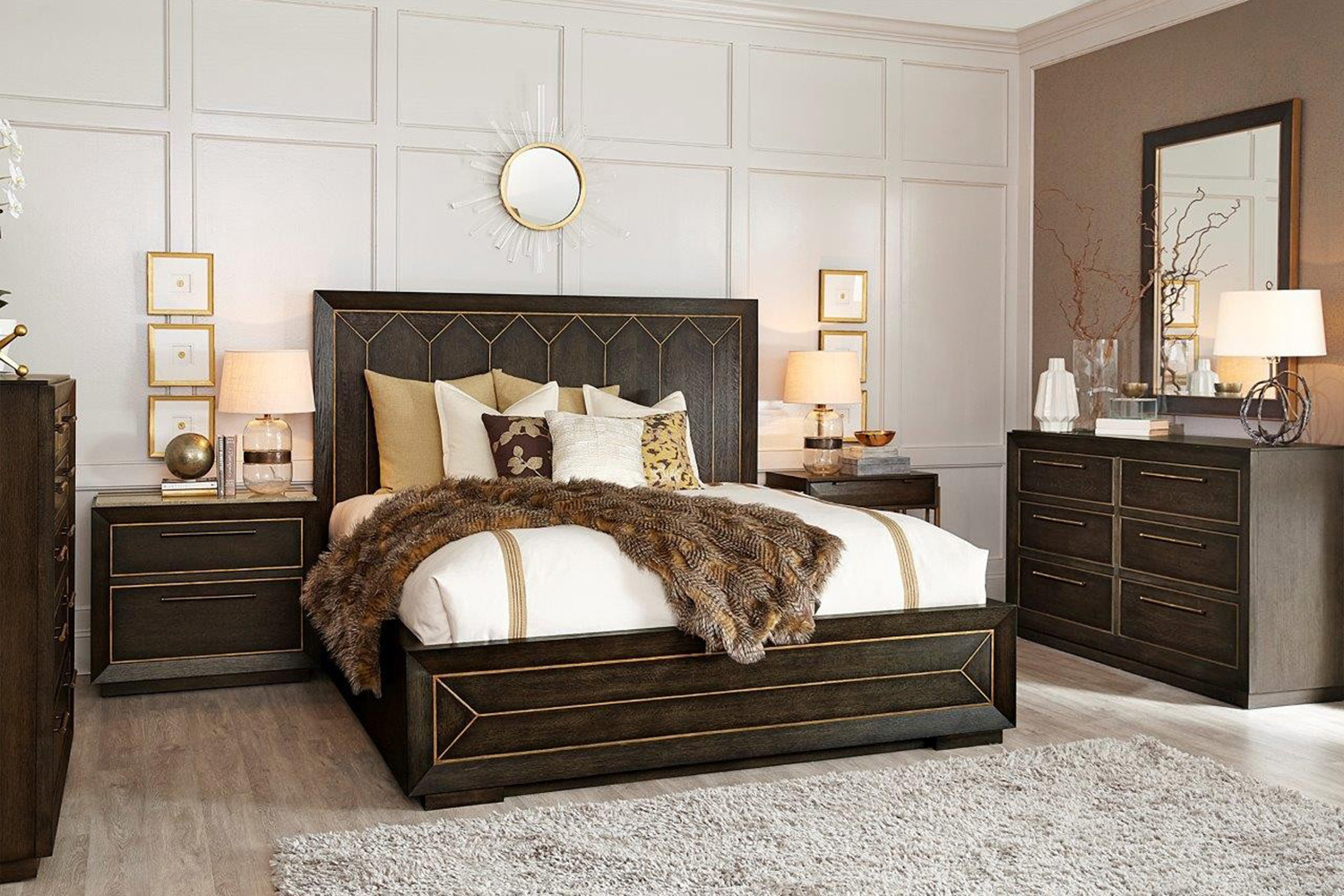 A.R.T. Furniture Woodwright Eichler Panel Bed - Queen Size