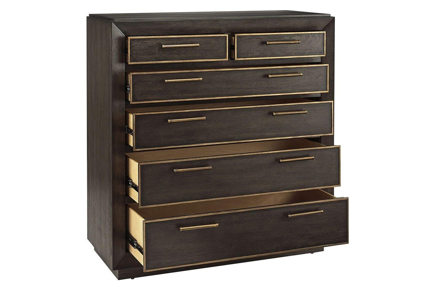 A.R.T. - WoodWright Brown Eichler Panel Bedroom Set