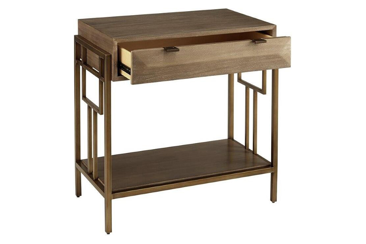 A.R.T. - Furniture Woodwright Ennis Nightstand Champagne