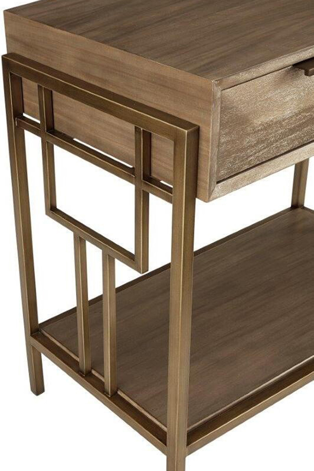 A.R.T. - Furniture Woodwright Ennis Nightstand Champagne