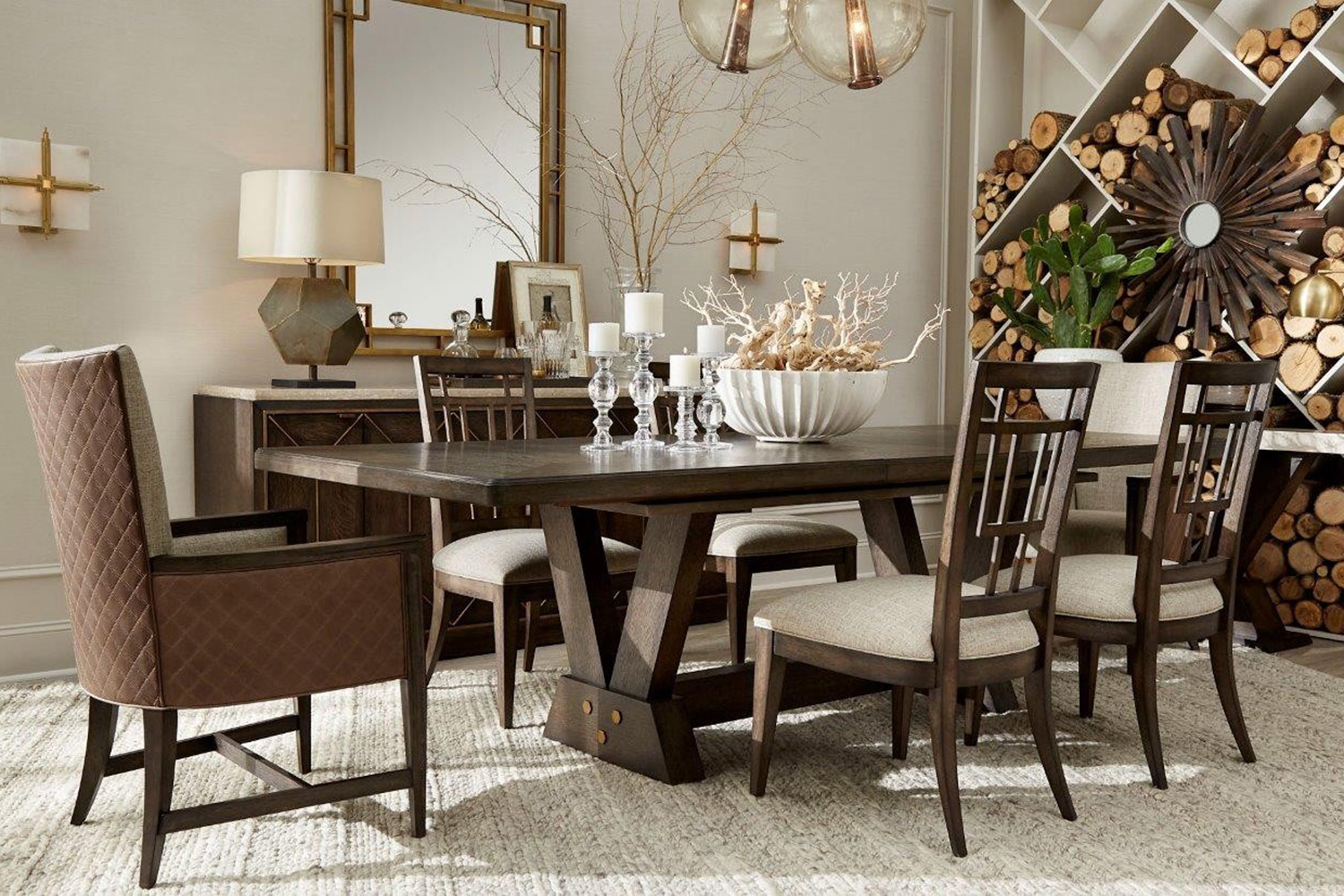 A.R.T. - Furniture Woodwright Oak Park Dining Table