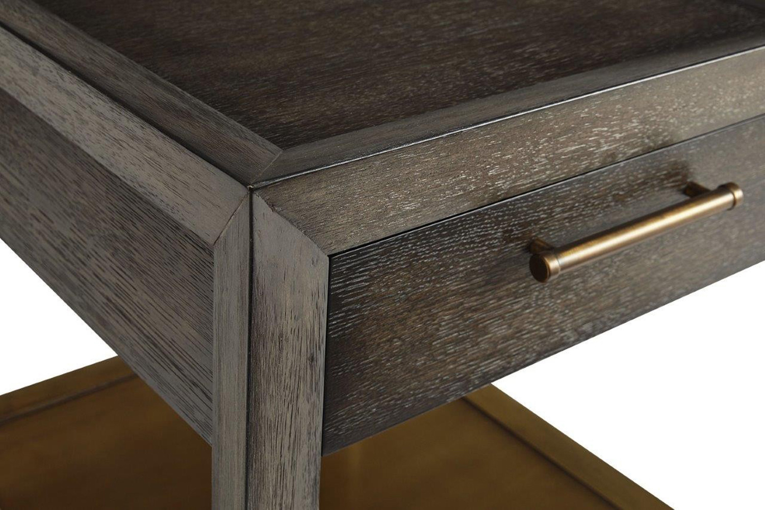 A.R.T. - Woodwright Brown Balch End Table