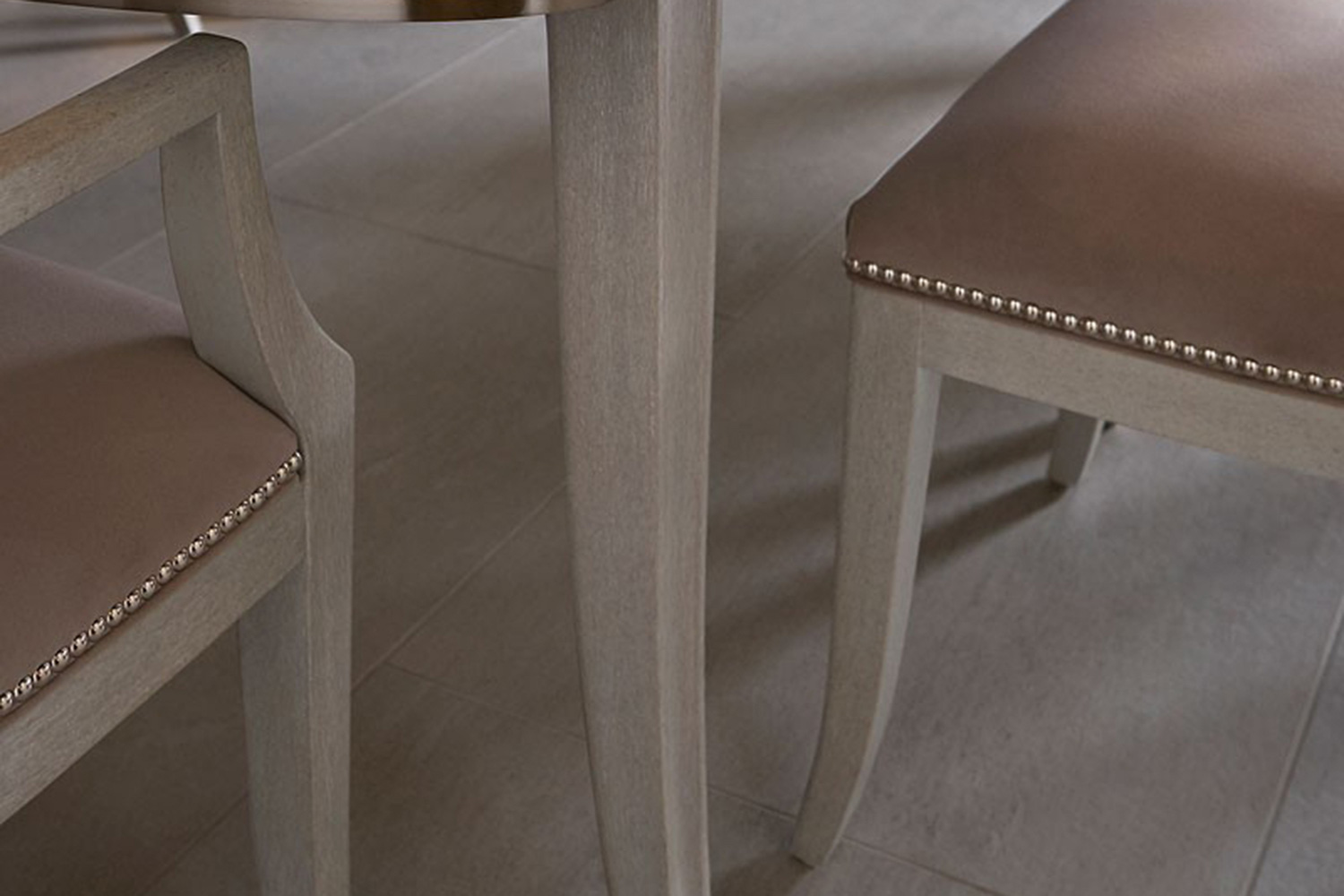 A.R.T. - La Scala Ivory Extendable Dining Table