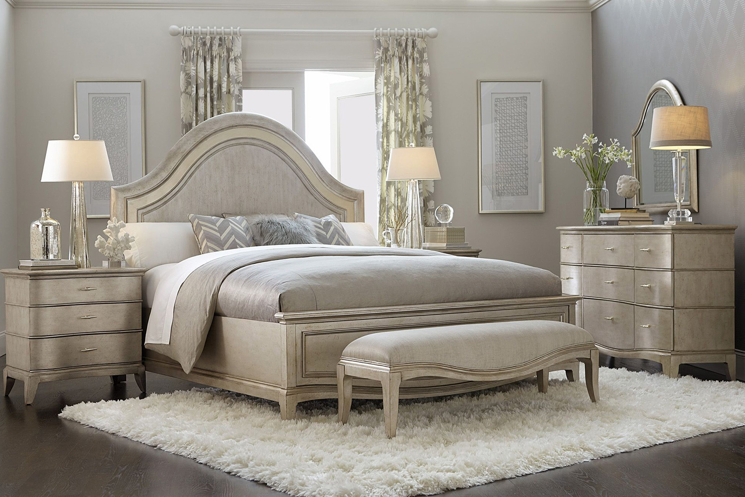A.R.T. - Starlite Silver Nightstand