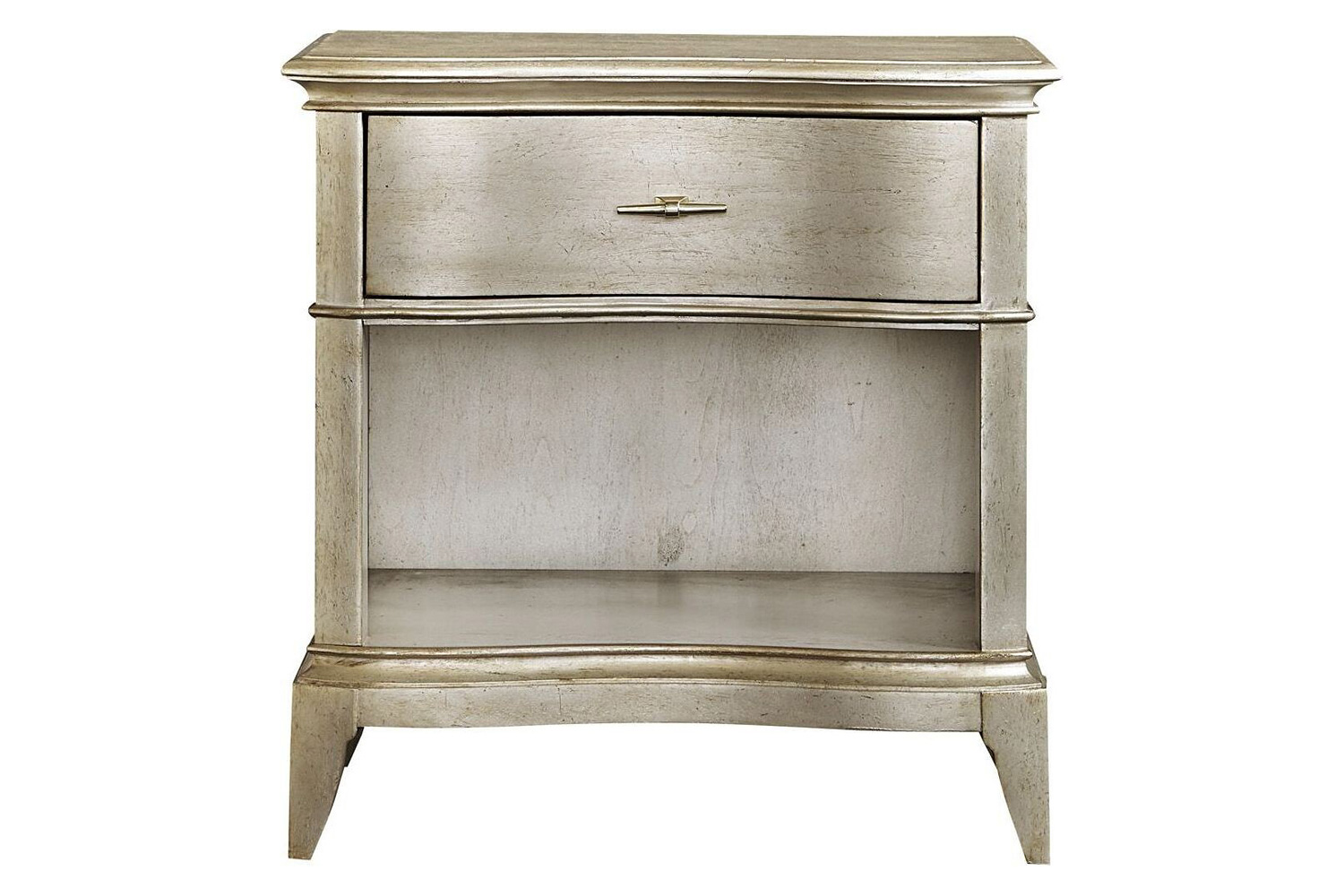 A.R.T. - Starlite Silver Open Nightstand