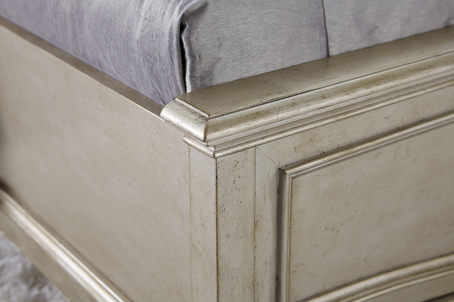 A.R.T. Starlite Silver Panel Bed - King Size, with Storage