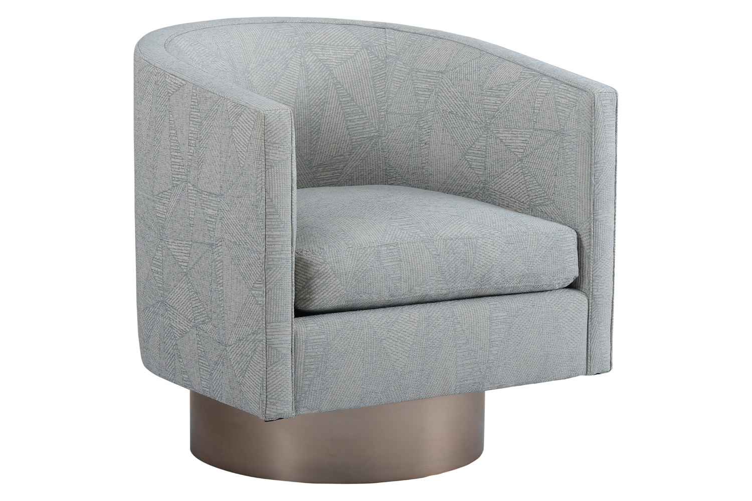 A.R.T. - Epicenters Maya Swivel Chair Seamiest Geometric