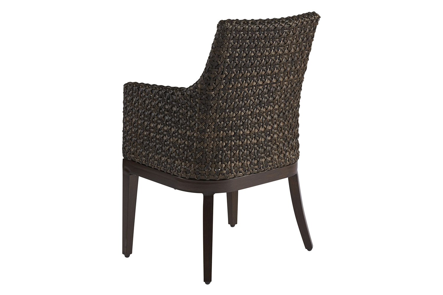 A.R.T. - Epicenters Ebony Franklin Wicker Outdoor Dining Chair