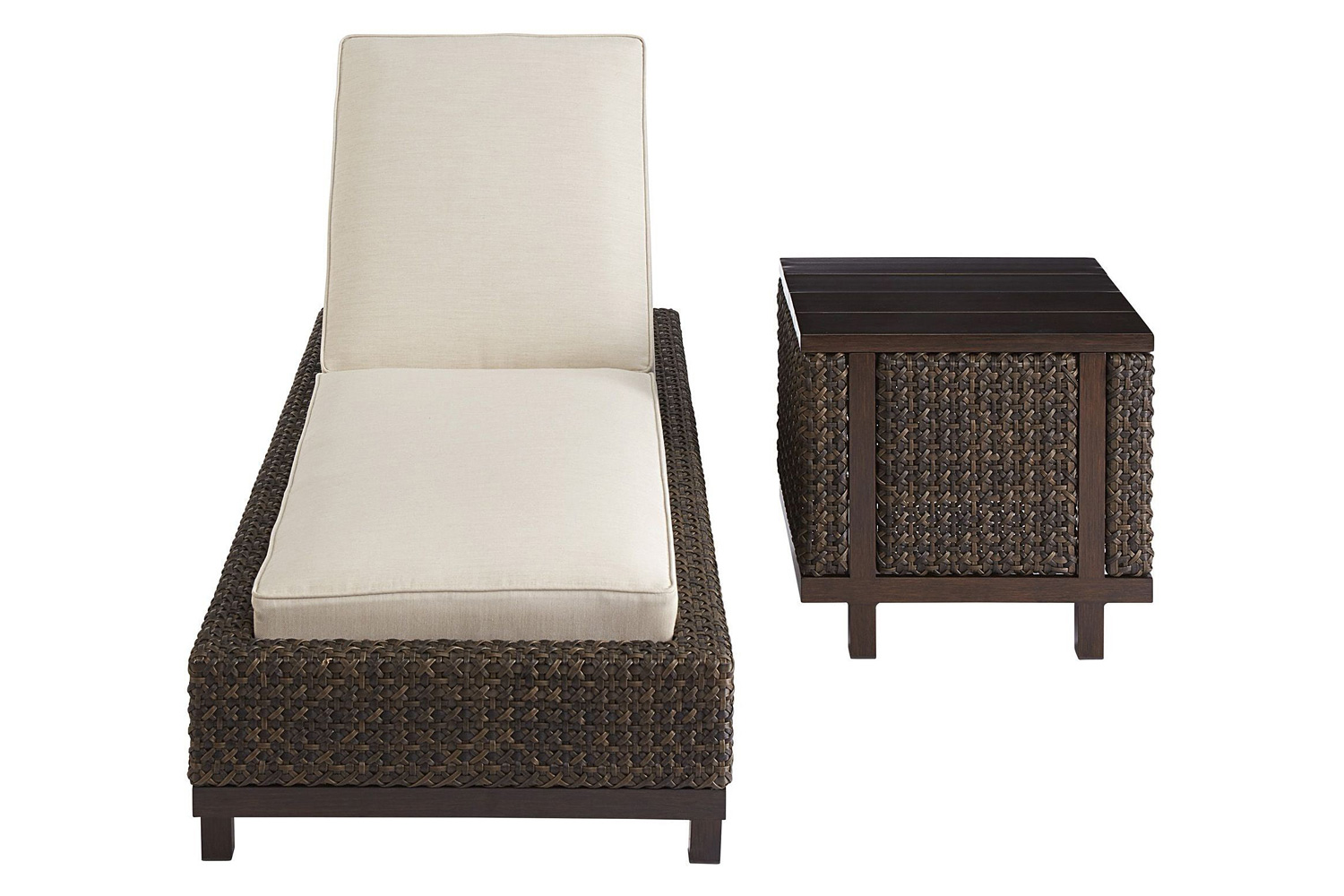 A.R.T. - Epicenters Ebony Greenwick Outdoor End Table