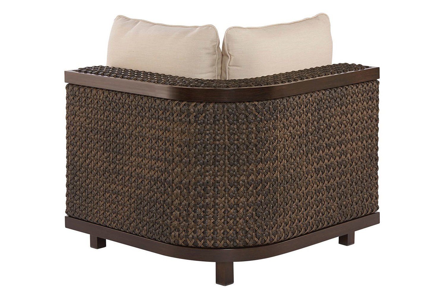 A.R.T. - Epicenters Outdoor Brentwood Wicker Corner/End Chair