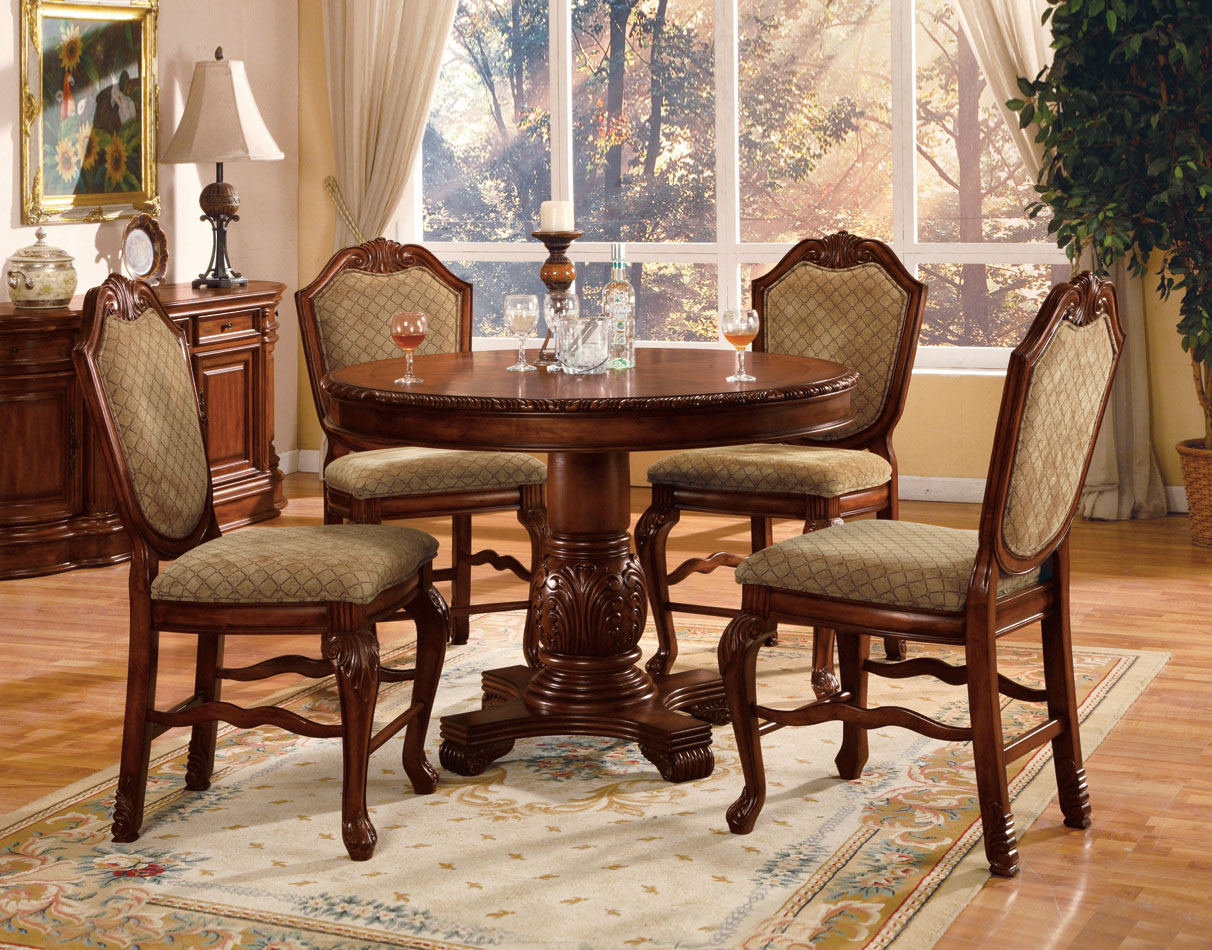 ACME Chateau De Ville Counter Height Table - Cherry