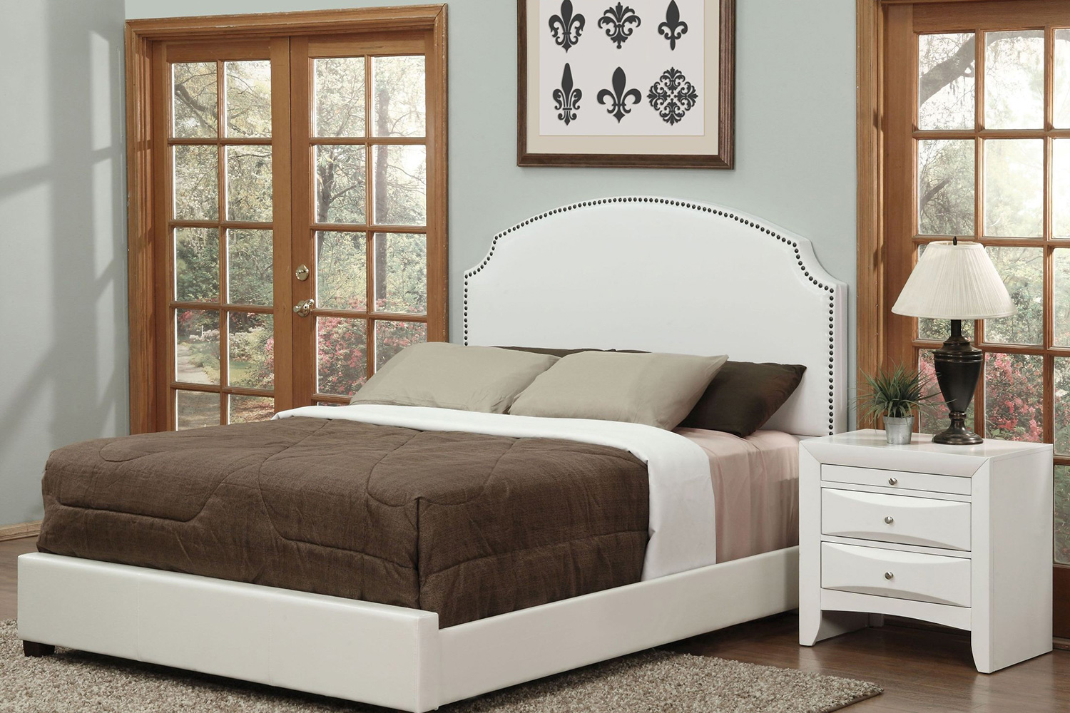 ACME Ireland I Nightstand - White