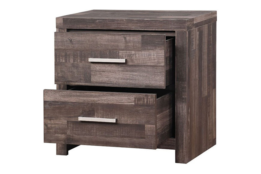 ACME - Juniper Nightstand in Dark Oak