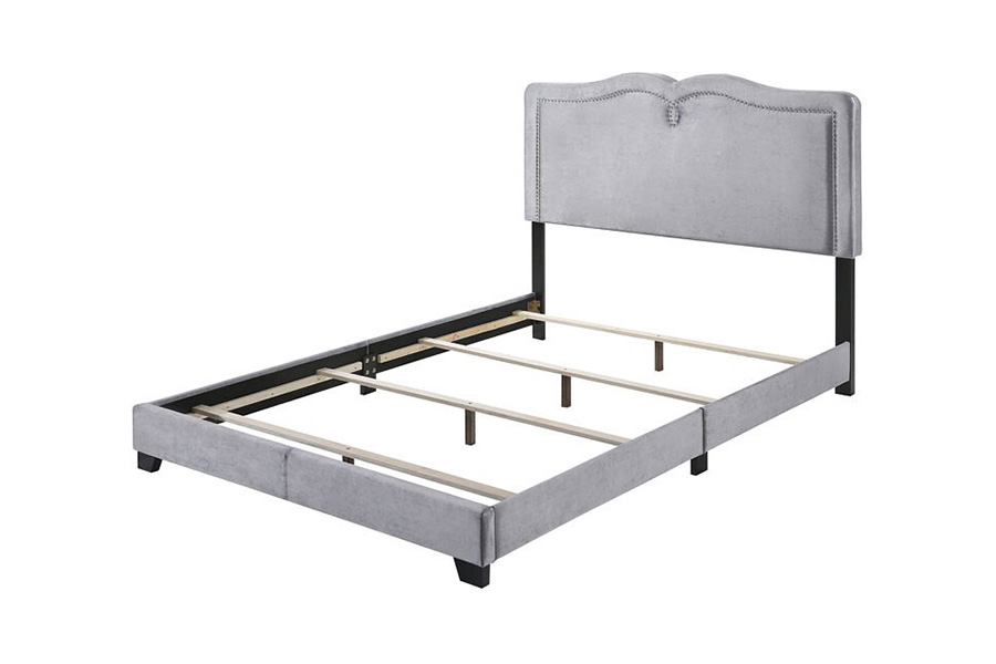 ACME - Reuben Queen Bed in Gray