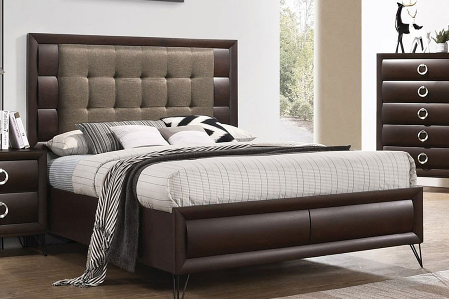 ACME Tablita Panel Bed - Queen Size