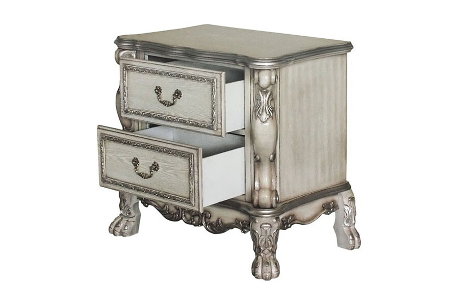 ACME Dresden Nightstand - Vintage Bone White