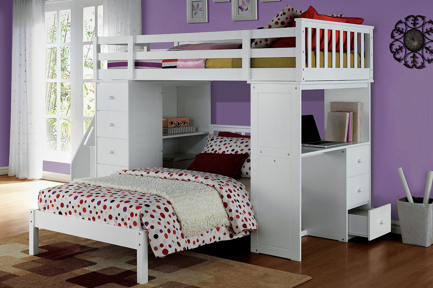 ACME - Freya Twin Bed in White