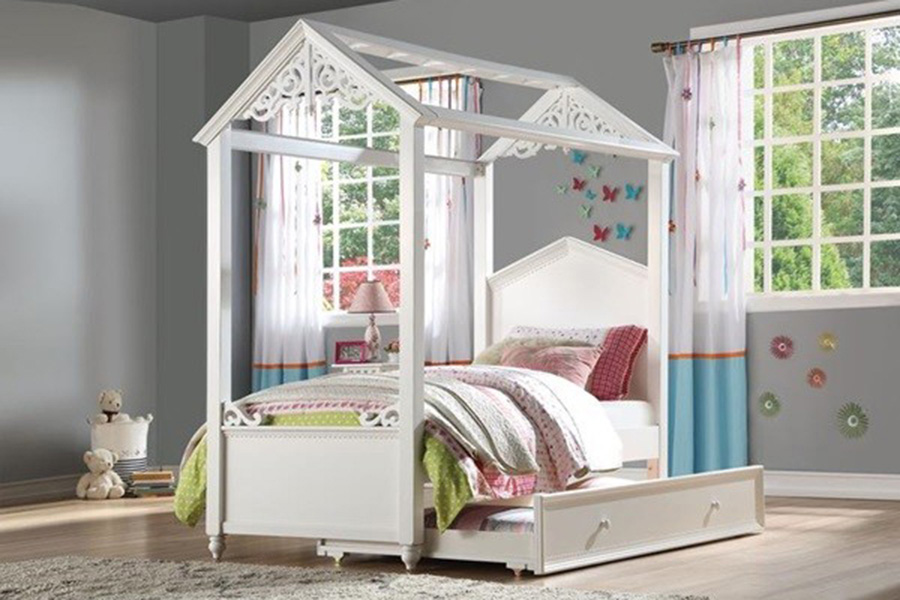 ACME - Rapunzel Twin Bed