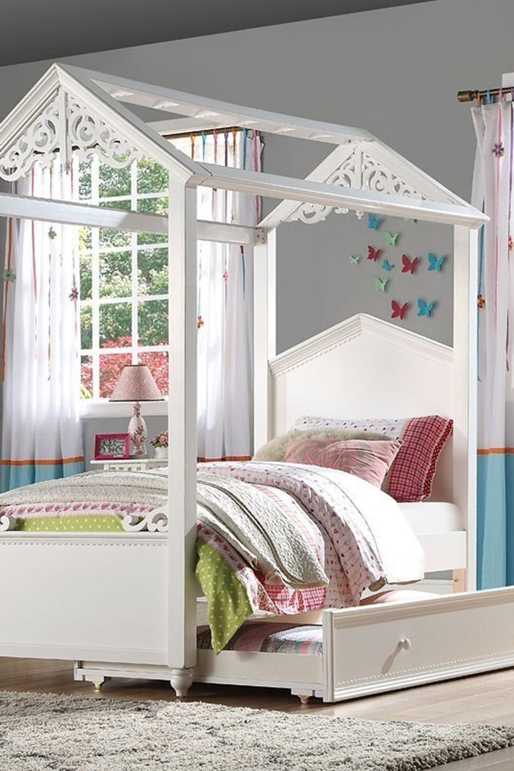 ACME - Rapunzel Twin Bed