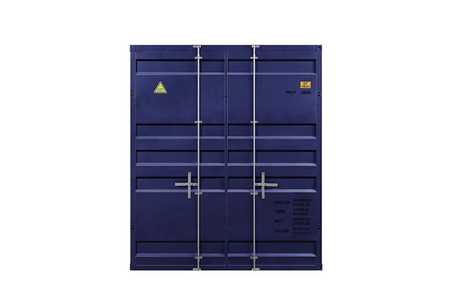 ACME Cargo Youth Full over Full Bunk Bed - Blue