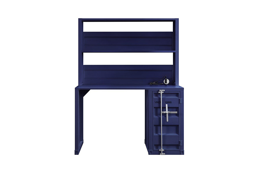 ACME Cargo Youth Desk with Hutch - Blue