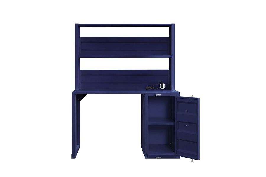 ACME Cargo Youth Desk with Hutch - Blue