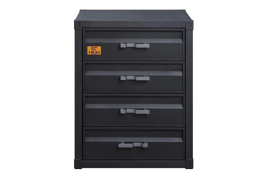 ACME Cargo Chest with 4 Drawers - Gunmetal