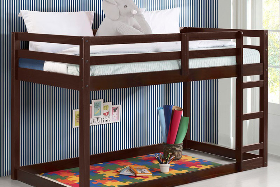 ACME Gaston Loft Bed - Espresso