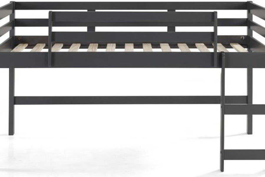 ACME Lara Twin Loft Bed - Gray Finish