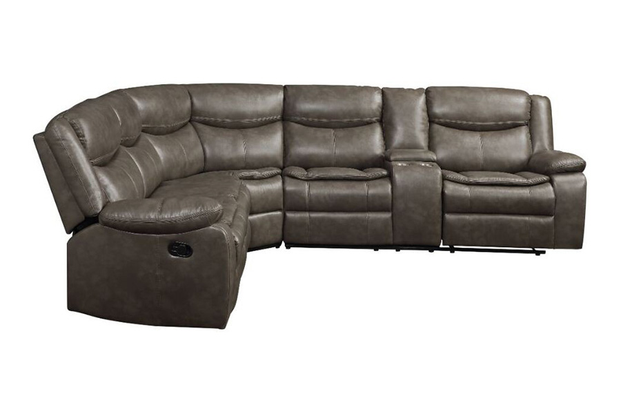 ACME - Tavin Motion Sectional Sofa