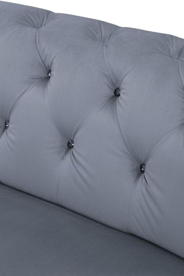 ACME - Bois II Modular Armless Chair in Gray