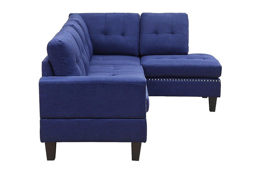 ACME Jeimmur Sectional Sofa - Blue Linen